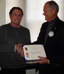 Duane Ewing receives his first Paul Harris Fellow award